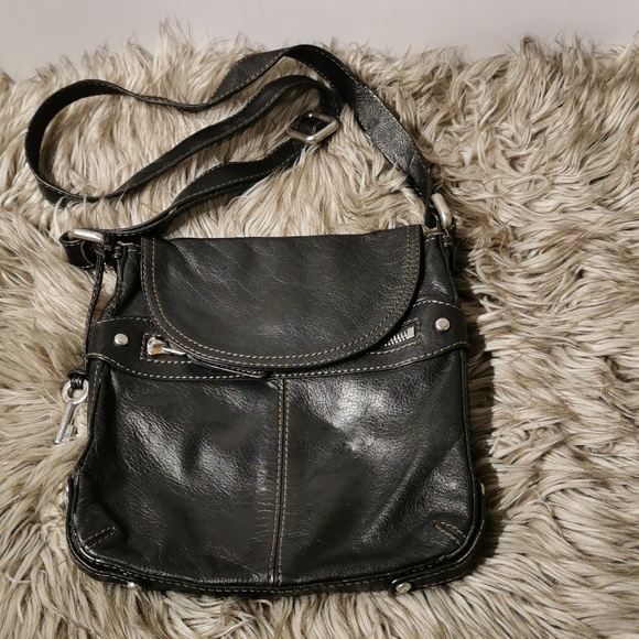 Fossil Vintage Leather Bag 100% Leather - Picture 1 of 8